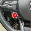 Alfa Romeo Giulia Stelvio Red Engine Start Stop Switch Trim (2017-2022)