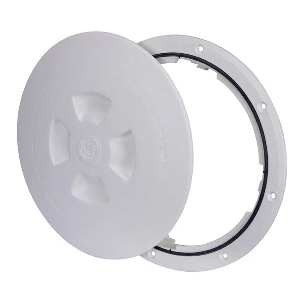 Kayak / Canoe Deck Plate Kayak Inspection Port 220mm Cut Out White