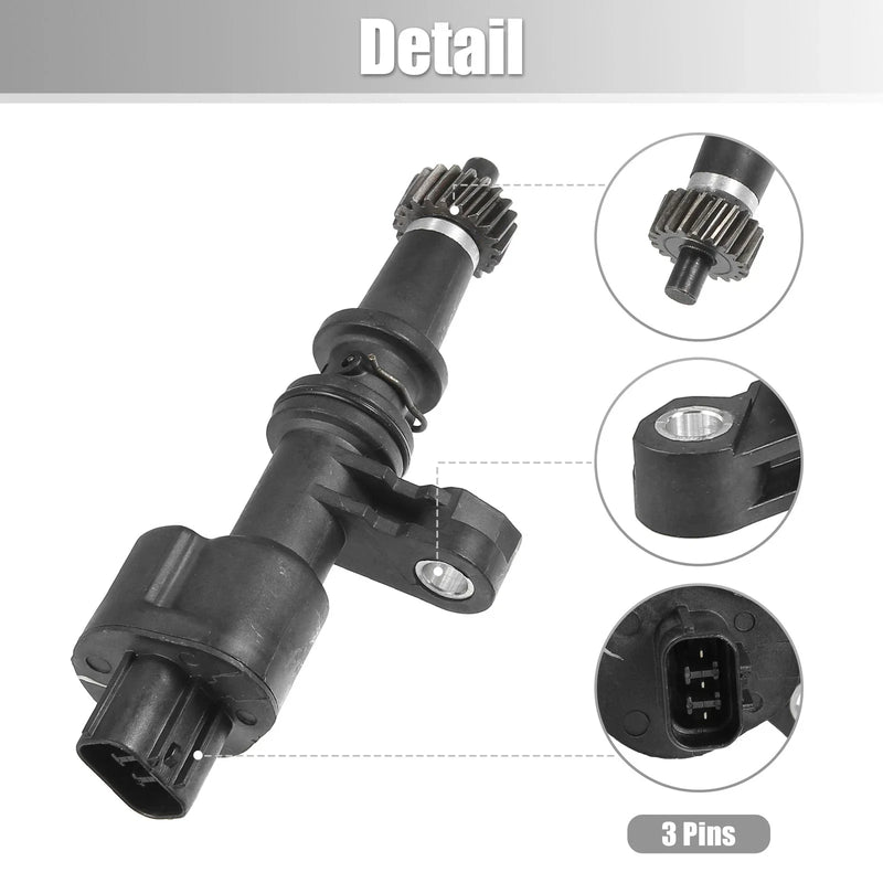 Honda Civic (2001-2005) 3 Pins Black 1 x Pcs Transmission Speed Sensor