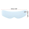 Motorcycle 2pcs 8.86x2.56in Helmet Anti Fog Film Universal Film Lens Sticker