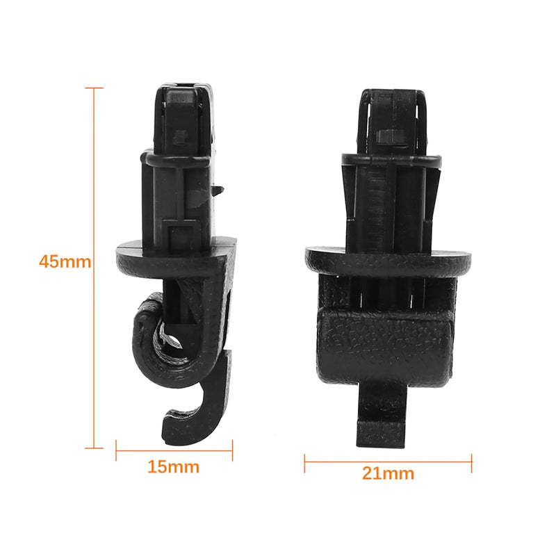Honda Odyssey 4pcs Door Sunshade Hook Clips (2005-2010)