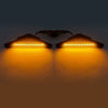Ford Focus Dynamic Flow Black Marker Side Turn Signal LED Amber Lights (1998-2004)