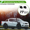 Jeep Windshield Washer Nozzle & 2 x Hose Connectors (2008-2016)