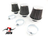 Universal 38mm Hi Flow Chrome Pod Air Filters (No Year Specified)