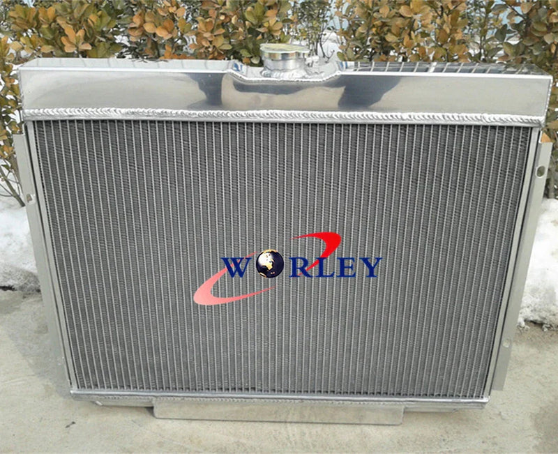 Ford Mustang, Mercury Cougar, XR7, Torino Aluminum Radiator (67-70)