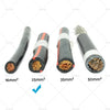 12V 24V Red & Black Cable 30cm 100A Battery Connector Lead DC Wire
