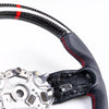 Mini F54 F55 F56 F57 Carbon Flat Bottom Leather Steering Wheel (2021-)