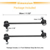 Ford Escort 2 x Front Sway Bar Links Stabilizer Kit