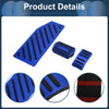 Ford Edge (2023) Blue 3 x Automatic Foot Accelerator Pedal Covers