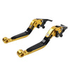 BMW F800GS / Adventure Gold Extendable Brake Clutch Levers (2008-2018)