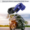Blue Rectangle Aluminum Alloy Motorcycle Hanging Hook Hexagon Wrench 1 Set