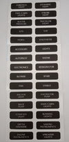 12V 3 Switch Panel Weatherproof Black Textured Alloy Pre-Wired