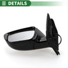 Nissan Murano (2015-2020) Manual Folding White Left Side Door Mirror