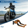 Honda CBR600RR 2007-2016 Orange Black Adjustable Brake Clutch Levers