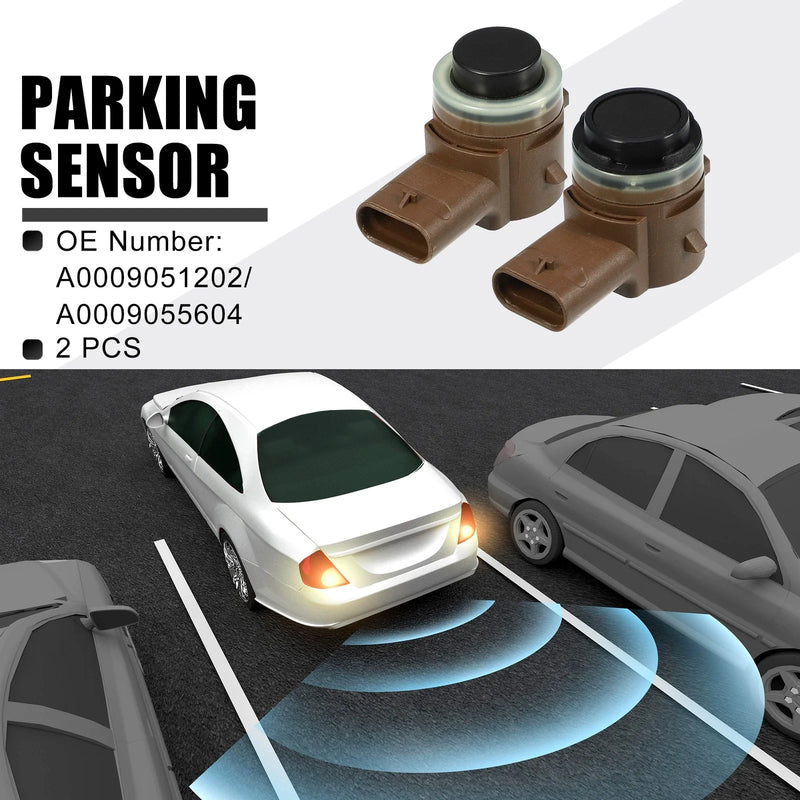 Mercedes-Benz E200 A200 A220 PDC Reverse Parking Assist Sensors (Set of 2)