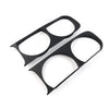 Dodge Challenger Matte Black Headlight Bezel Trim (2008-2014)