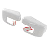 Ford F150 with Turn Signal Hole - White Mirror Covers (2021-2024)