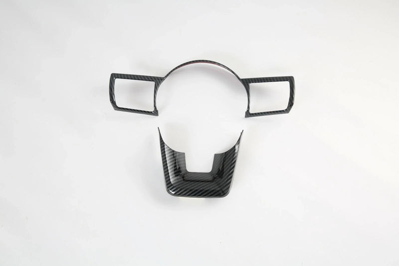 Nissan Rogue Carbon Fiber Steering Wheel Button Cover Trim (2021-2023)