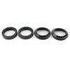 4 x Black 33X45-8/10.5 MM Motor Front Damper Shock Absorber Seal