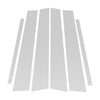 Infiniti G35 4-Door (2007-2015) Silver Tone 6 x Door Pillar Window Trim