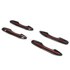 Toyota Camry (2018-2022) - 2 x Smart Keyholes GLOSS BLACK Door Handle Covers