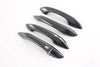 Hyundai Tucson 5 x pcs Carbon Fiber Door Handle Keyless Cover Trim (2022)