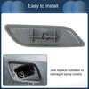 Honda Accord VIII 2011-2013 Black 1 x Front Left Washer Nozzle Cover