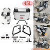 Harley Softail FXBB FXBBS Aluminum Saddlebags Luggage w/Brackets (2018-2023)