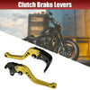 Honda CBR1000RR Pair / 2 x / Motorcycle Brake Clutch Levers Gold Tone