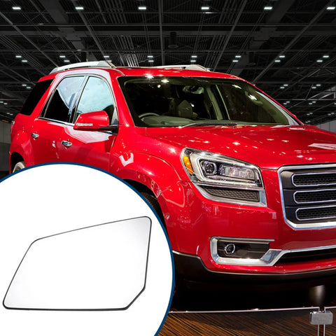 GMC Acadia Outlook Traverse Heated Left Side Exterior Mirror Glass (2007-2017)