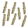 Car 8pc 8mm to 10mm Hose Barb Fitting Adapter Straight