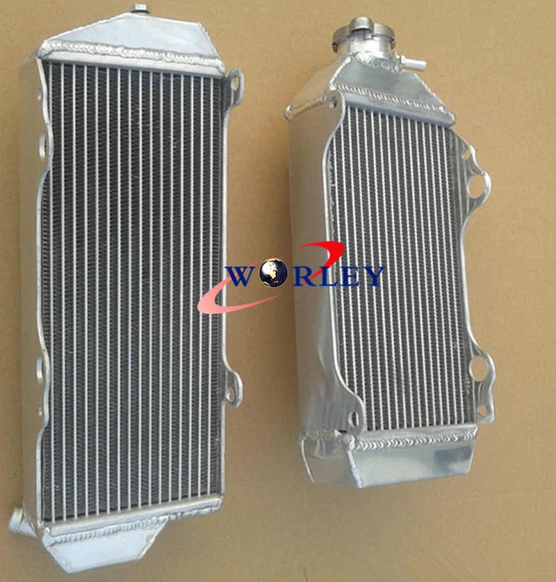Suzuki RMZ250 2007-2009 () Blue Aluminum Radiator & Hose