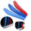 BMW 5 Series G30 G31 M-color Kidney Grille Insert Strips (2017-2023)