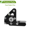 Honda CRF50 Black Footrests Motorcycle Foot Pegs (2004-2023)