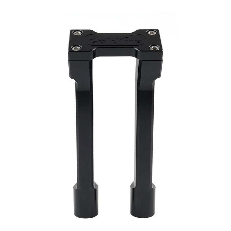 Harley 1" Handlebar 10" Pullback Handlebar Risers Clamp Black (2000-2023)