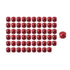 Harley Twin Cam 60pcs Red Engine Bolt Caps Covers (1999-2017)