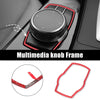 BMW 3 5 7 Series F01 F15 F30 F10 G30 Red Multimedia Knob Button Cover (2012-2020)