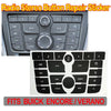 Buick Verano, Encore Car Radio Button Repair Decal Sticker Set (2012-2015)