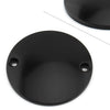 Harley Softail Bigtwin Black Domed Points Covers