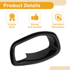 Jeep Renegade (2015-2023) 4 Pcs Interior Door Handle Bowl Cover Trim