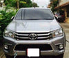Toyota Hilux 1kd2WD Chrome Eyelid Bumper Cover Trim (2015-2017)