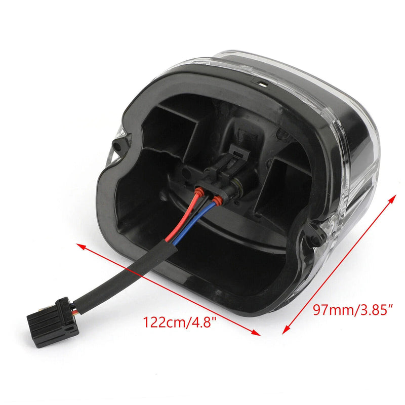 Harley Road King, Glide, Softail, Touring Red Tail Light (2014-2023)