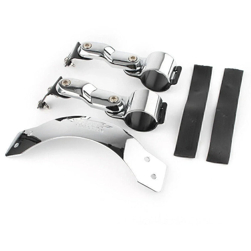 Harley Softail Breakout Street Rod (2006-2007) Black Front Windshield