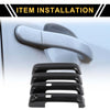 Ford F-150 (2015-2023) Carbon Fiber Pattern 4pcs Exterior Door Handle Covers