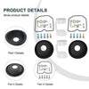 KAWASAKI Vulcan 500 EN500 EN 500 2x Carburetor-Repair Kit Plunger Diaphragm