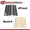 Ford Explorer (2002-2010) Carbon Fiber Black 7 Pcs Door Pillar Window Trim