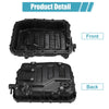 Hyundai Santa Fe 2013-2018 Oil Pan Cover (2 x Plastic Black)