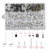 177 x Fairing Screws Silver Bolts Trim M5/M6