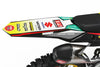 Suzuki RM 125 (2001-2016) FIRE STYLE Decals Custom Graphics Full Kit
