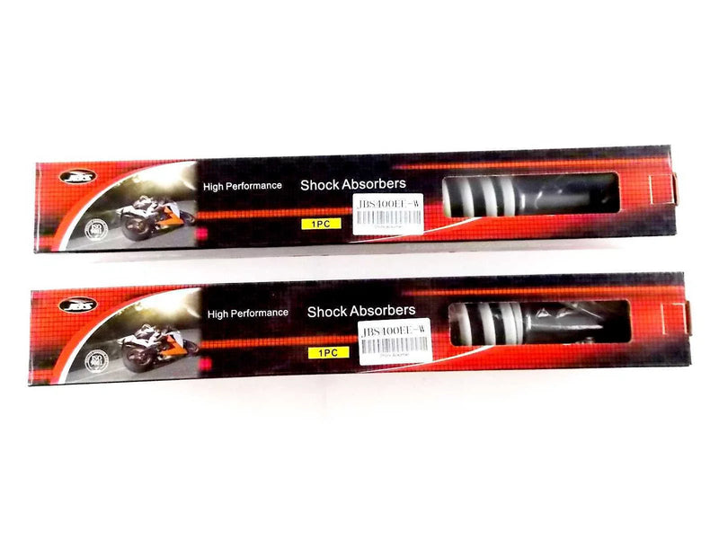 Honda XL500 400mm White/Chrome Rear Shock Absorbers